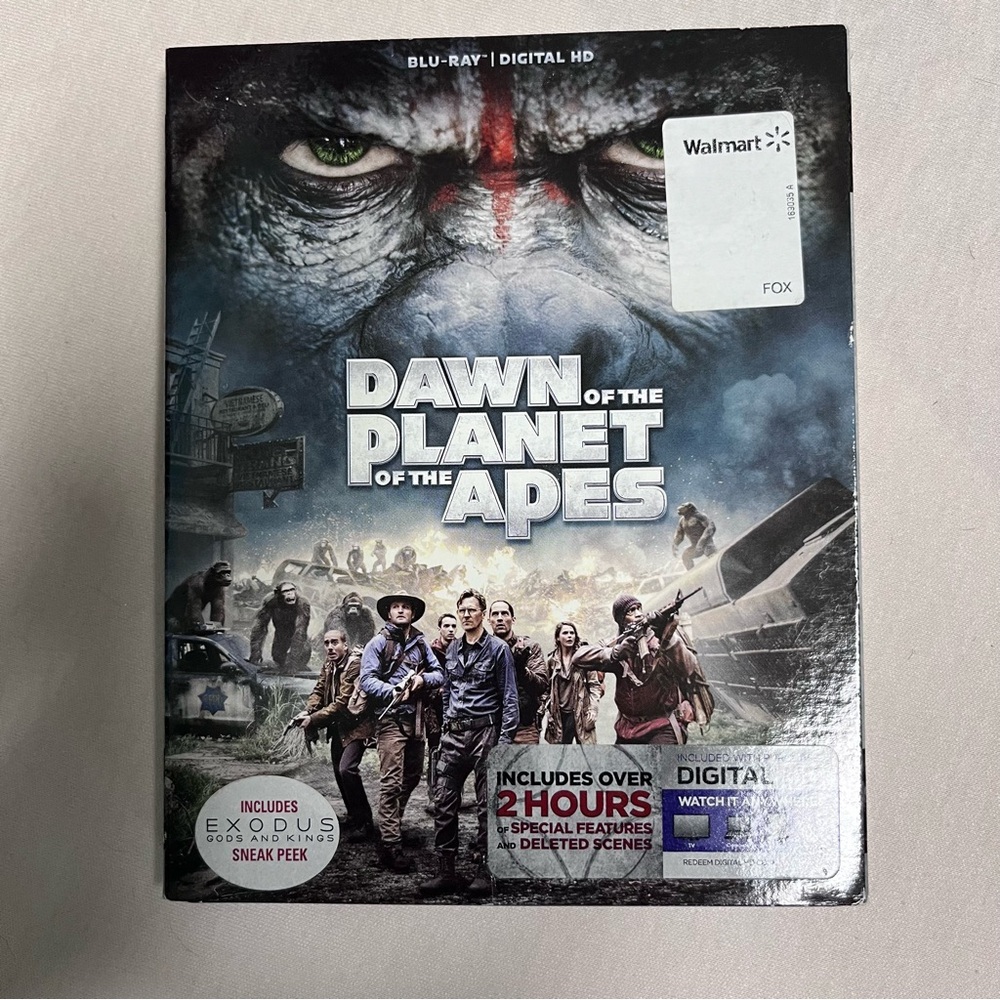 Dawn of the Planet of the Apes Blu-ray